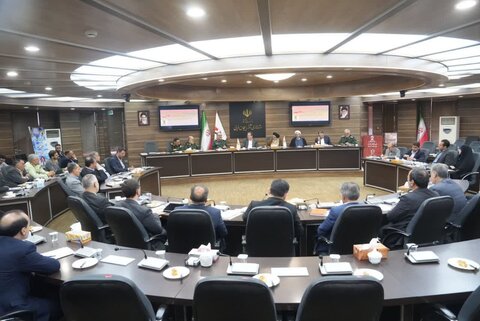 تصاویر/ برگزاری جلسه هماهنگی کنگره ۱۲ هزار شهید آذربایجان‌غربی