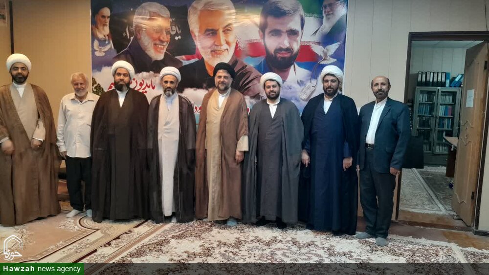 مراسم تکریم و معارفه مدیر جدید مدرسه علمیه امیدیه برگزار شد