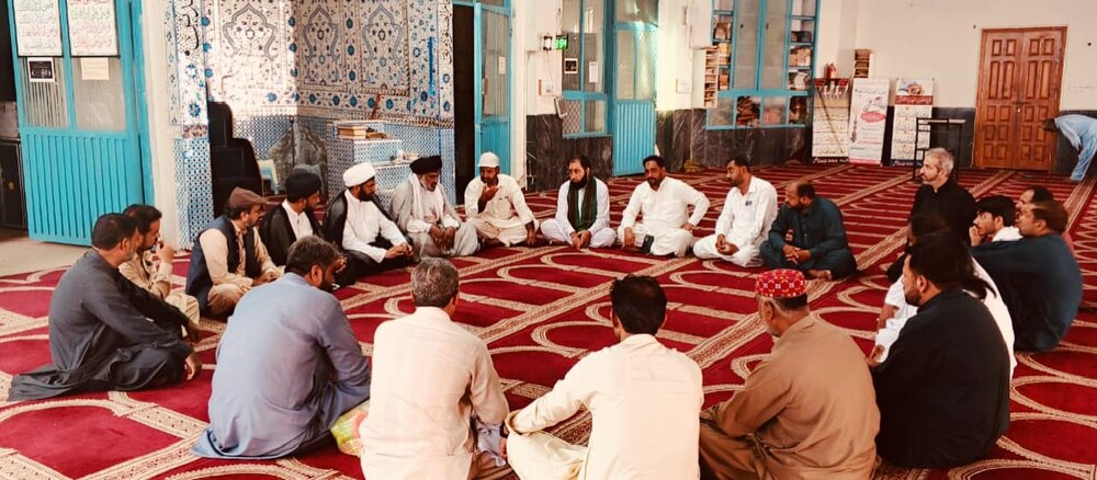 شیعہ علماء کونسل کے وفد کا امام بارگاہ حیدر روڈ واہ کینٹ کا دورہ؛ نو منتخب عہدیداران سے ملاقات