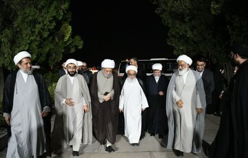 تصاویر/ استقبال از آیت‌الله شب‌زنده‌دار در فرودگاه شهید دستغیب شیراز