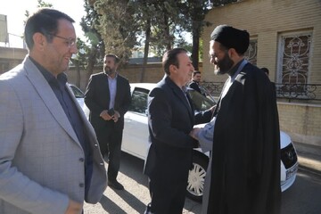 تصاویر / حضور استاندار قزوین در اداره کل اوقاف وامور خیریه استان قزوین