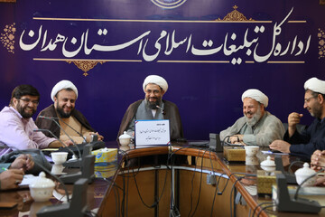 تصاویر / نشست مشترک مدیرکل و مدیران ادارات تبلیغات اسلامی استان همدان با امام جمعه