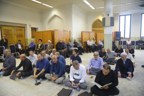 تصاویر / مراسم ارتحال دکتر باهر در قم