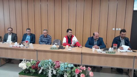 تصاویر /  جلسه شورای هماهنگی هفته دفاع مقدس  با حضور امام جمعه شهرستان آبیک