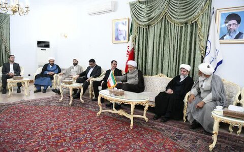 تصاویر|  استقبال از آیت‌الله شب‌زنده‌دار در فرودگاه شهید دستغیب شیراز