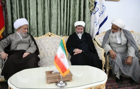 تصاویر|  استقبال از آیت‌الله شب‌زنده‌دار در فرودگاه شهید دستغیب شیراز