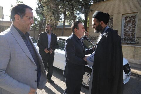 تصاویر / حضور استاندار قزوین در اداره کل اوقاف وامور خیریه استان قزوین