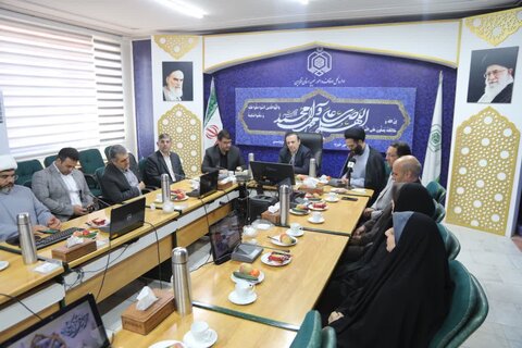 تصاویر / حضور استاندار قزوین در اداره کل اوقاف وامور خیریه استان قزوین