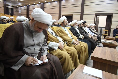 تصاویر/ اجلاسیه شوراهای آموزش مدارس حوزه علمیه استان آذربایجان غربی