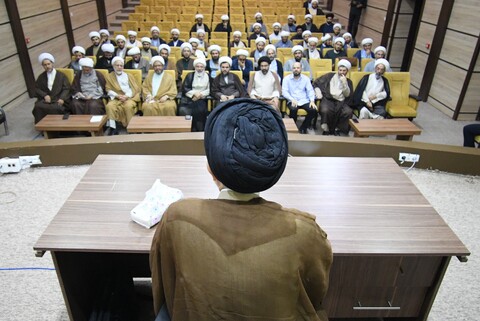 تصاویر/ اجلاسیه شوراهای آموزش مدارس حوزه علمیه استان آذربایجان غربی