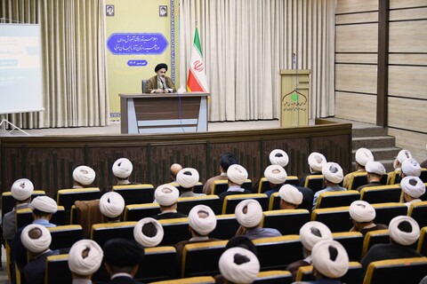 تصاویر/ اجلاسیه شوراهای آموزش مدارس حوزه علمیه استان آذربایجان غربی