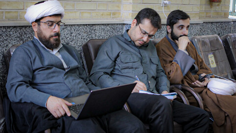 تصاویر/آغاز درس خارج فقه و اصول آیت الله موسوی اصفهانی