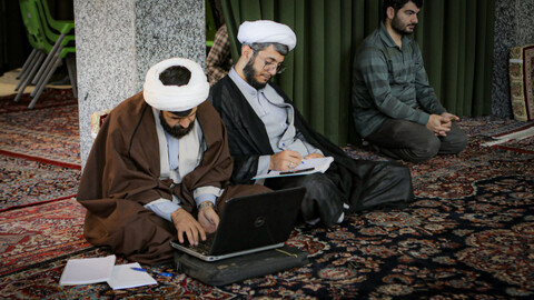 تصاویر/آغاز درس خارج فقه و اصول آیت الله موسوی اصفهانی