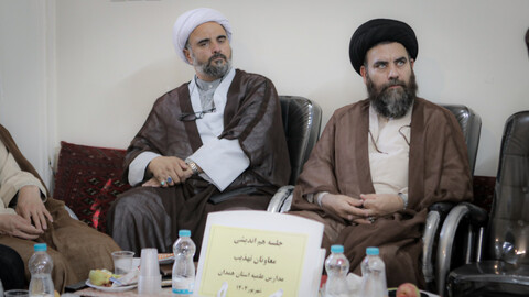 تصاویر/جلسه هم‌اندیشی معاونین تذهیب حوزه علمیه استان همدان