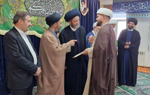 تصاویر/ مراسم افتتاحیه سال تحصیلی جدید مدرسه علمیه جعفریه خلخال