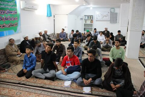 تصاویر/برگزاری مراسم آغاز سال تحصیلی جدید در مدرسه علمیه امام صادق (ع) بیجار