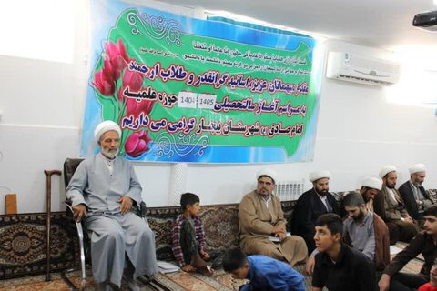 تصاویر/برگزاری مراسم آغاز سال تحصیلی جدید در مدرسه علمیه امام صادق (ع) بیجار