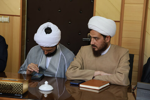 نشست مشترک مدیرکل و مدیران ادارات تبلیغات اسلامی استان همدان با امام جمعه همدان