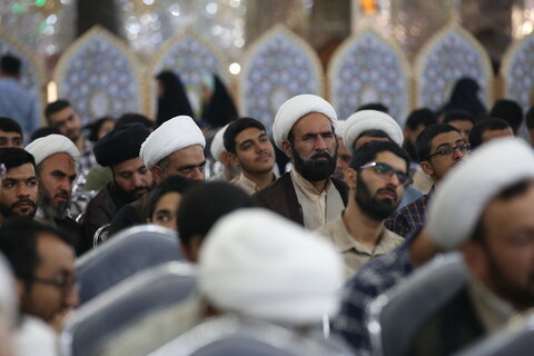 تصاویر| افتتاحیه آغاز سال تحصیلی جدید حوزه علمیه فارس