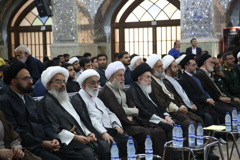 تصاویر| افتتاحیه آغاز سال تحصیلی جدید حوزه علمیه فارس