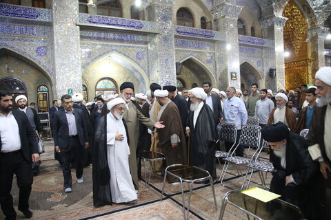 تصاویر| افتتاحیه آغاز سال تحصیلی جدید حوزه علمیه فارس