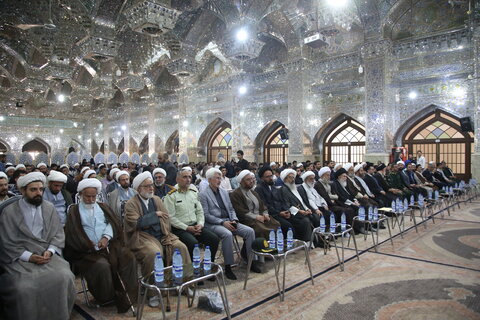 تصاویر| افتتاحیه آغاز سال تحصیلی جدید حوزه علمیه فارس