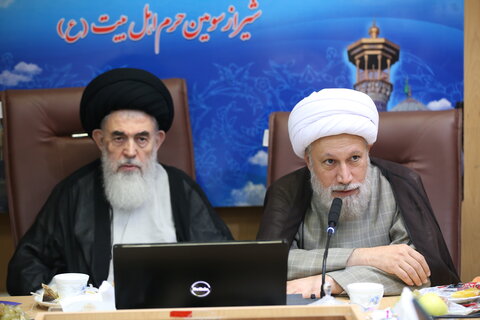 تصاویر| جلسه جامعه روحانیت شیراز