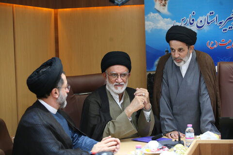 تصاویر| جلسه جامعه روحانیت شیراز