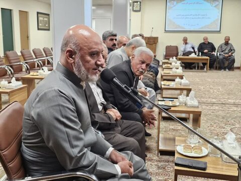 تصاویر/ نشست حجت‌الاسلام‌ والمسلمین پورذهبی با جمعی از پیشکسوتان جهاد و شهادتِ پیشمرگان مسلمان کُرد کردستان
