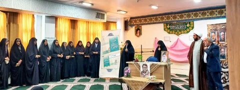 تصاویر/مراسم افتتاحیه طرح اربعین تعالی در مدرسه علمیه فاطمه‌الزهرا(س) ساوه