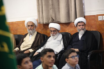 تصاویر/ بازدید آیت الله شب زنده دار از مدرسه علمیه منصوریه