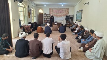 آیین بازگشایی مدرسه علمیه امام حسن(ع) سپیدان برگزار شد