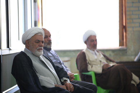 برگزاری درس خارج حجت الاسلام والمسلمین کلانتری در حرم مطهر سیدعلاالدین حسین(ع)