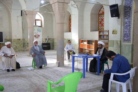 برگزاری درس خارج حجت الاسلام والمسلمین کلانتری در حرم مطهر سیدعلاالدین حسین(ع)