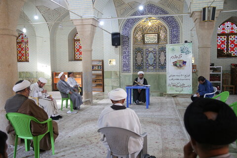 برگزاری درس خارج حجت الاسلام والمسلمین کلانتری در حرم مطهر سیدعلاالدین حسین(ع)