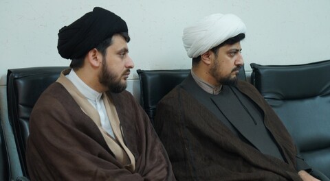 تصاویر/ دیدار هیات امنای مدرسه علمیه بوشهر با امام جمعه