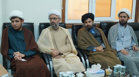 تصاویر/ دیدار هیات امنای مدرسه علمیه بوشهر با امام جمعه