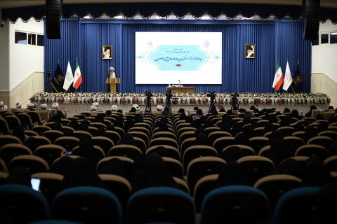 تصاویر/ مراسم آغاز سال تحصیلی جامعة الزهرا (س) و حوزه علمیه خواهران