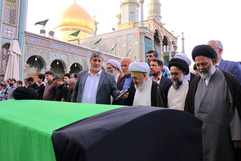 تصاویر/ تشییع پیکر آیت الله سیدعلی اکبر موسوی یزدی