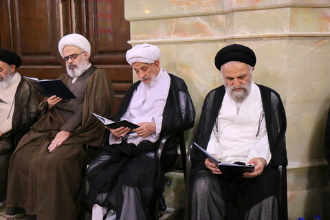 تصاویر/ تشییع پیکر آیت الله سیدعلی اکبر موسوی یزدی