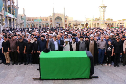 تصاویر/ تشییع پیکر آیت الله سیدعلی اکبر موسوی یزدی