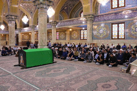 تصاویر/ تشییع پیکر آیت الله سیدعلی اکبر موسوی یزدی