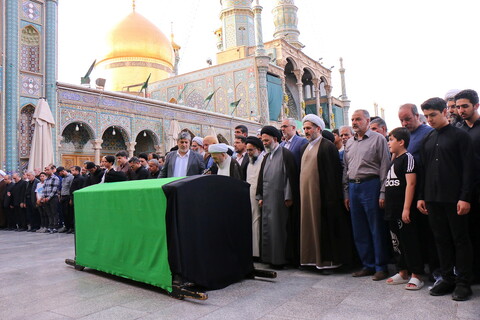 تصاویر/ تشییع پیکر آیت الله سیدعلی اکبر موسوی یزدی