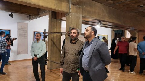 تصاویر/ آیین گشایش نمایشگاه «بسیجی»