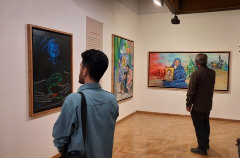 تصاویر/ آیین گشایش نمایشگاه «بسیجی»