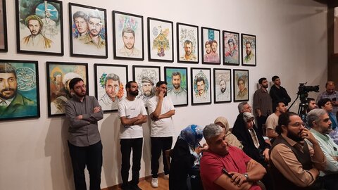 تصاویر/ آیین گشایش نمایشگاه «بسیجی»