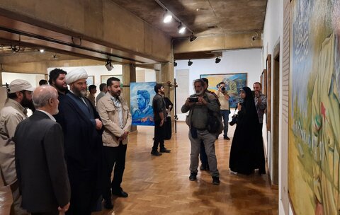 تصاویر/ آیین گشایش نمایشگاه «بسیجی»