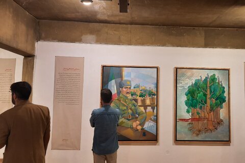 تصاویر/ آیین گشایش نمایشگاه «بسیجی»