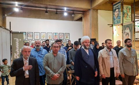 تصاویر/ آیین گشایش نمایشگاه «بسیجی»