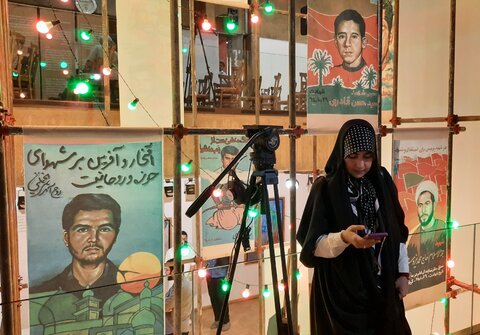 تصاویر/ آیین گشایش نمایشگاه «بسیجی»